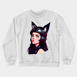 Black Cat Vintage 4 Crewneck Sweatshirt